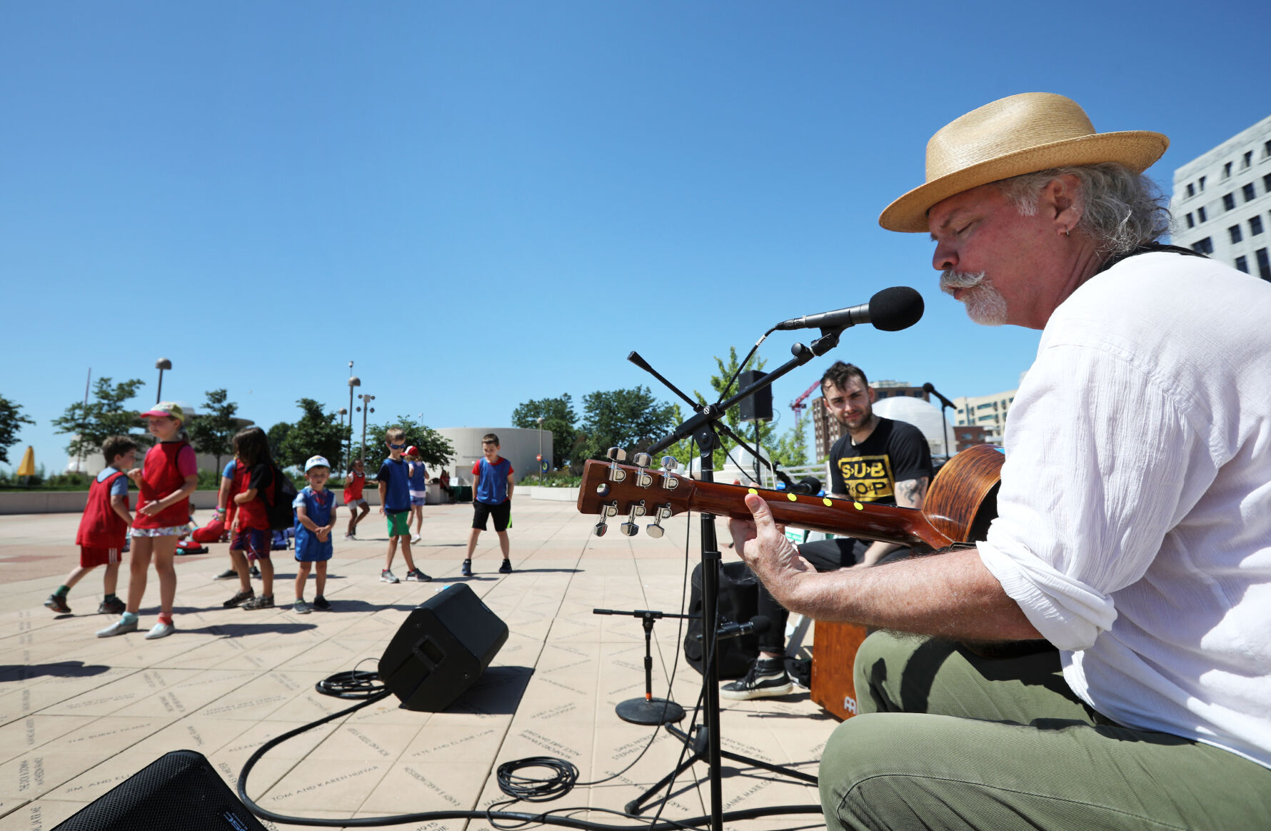 Monona Terrace - rooftop performance